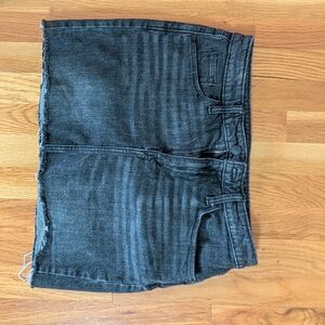 Women's Black Denim Shorts Size 10R